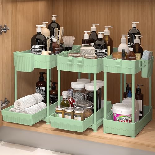 Sevenblue 3 Pack Under Sink Organizers