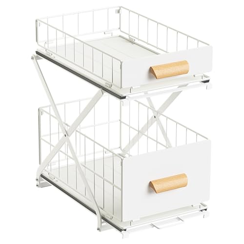 2 Tier Pull Out Cabinet Organizer
