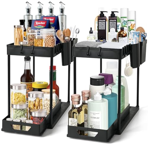 LTAXAF Under Sink Organizers Rack