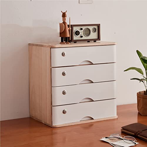Desktop Storage Box With Drawers - Desktop File Cabinet Organizers