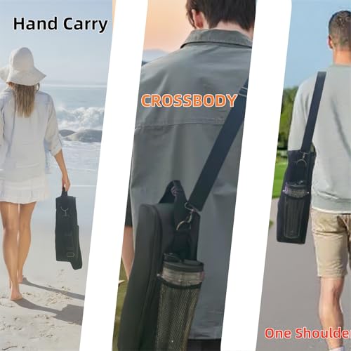 JKCWOTS Portable Blender Carrying Bag for Ninja Fit Compact Personal Blender - Handle & Adjustable Shoulder Strap, Blender Travel Storage Case Compatible with Ninja Nutri-Blender BN301