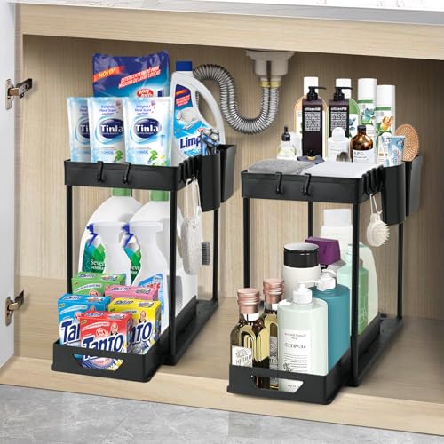 LTAXAF Under Sink Organizers Rack