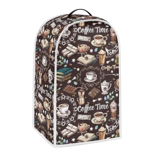 AFPANQZ Afternoon Tea Blender Cover Polyester Blender Cover Stand Mixer Coffee Maker Washable Easy Clean Blender Cover