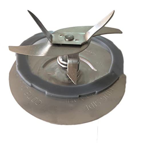 Blender Blade and Rubber Sealing Ring compatible with Oster Pro 1200 Blender, Accessories Replacement Parts of Blender