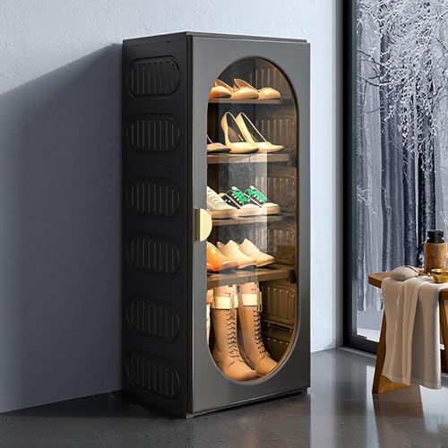 HOBIBA Shoe Cabinet for Entryway, Shoe Storage Cabinet, Shoe Rack for Entryway, Shoe Organizer, Folding Shoe Cabinet Shoe Organizers(Color:A