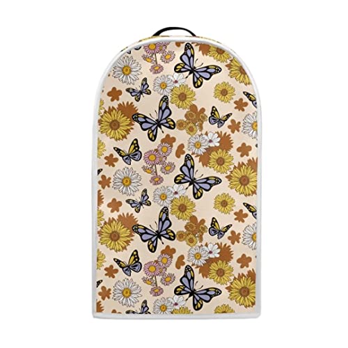 Hechitok Butterfly Kitchen Blender Cover Sunflower Blender Dust Cover Blender Covers Machine Washable Blender Covers For kitchen Appliance Covers (9.4