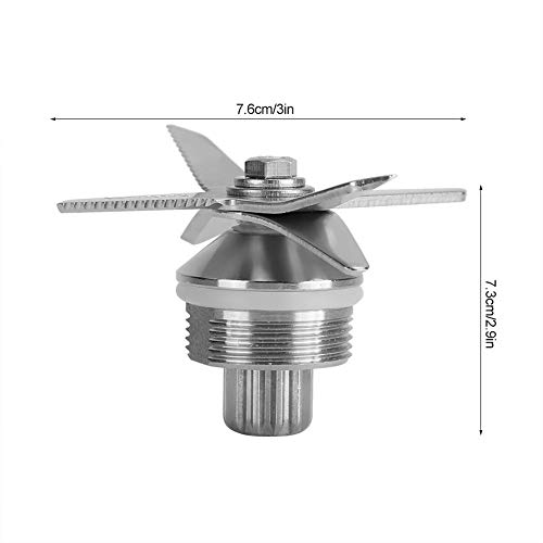 Blender Replacement Blade Stainless Steel Mixing Cutting Blender Blade Knife Spare Parts Fit for Juicer Blender 5200