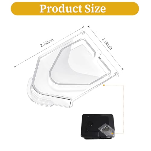 Blender Lid Replacement for Ninja, Blender Cover Pour Spout Parts for Ninja Blender 72oz Pitcher Blender Replacement Parts Compatible with NJ600-NJ602, BL500-BL781, Blender Accessories