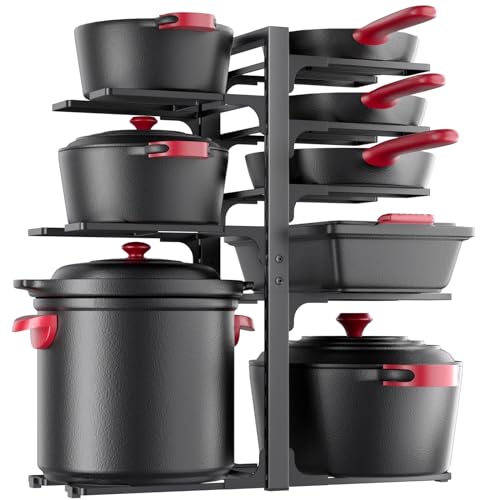 MUDEELA Pots and Pans Organizer under Cabinet 20.8