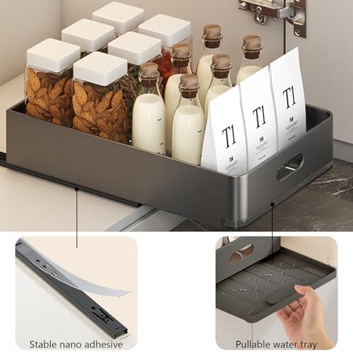WithFlying Pull Out Cabinet Organizer, Kitchen Organizers and Storage