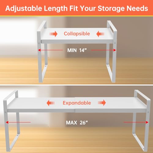 KOMOHOM Expandable Cabinet Organizer 14