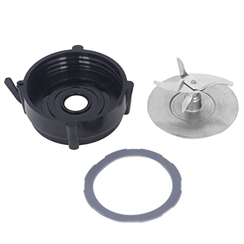 Blender Replacement Parts, Blender Ice Blade with Bottom Base and silicone O for hoop sealing Gasket Accessory for Blender 1200W, Blender Ice Blade forBlender and forPRO