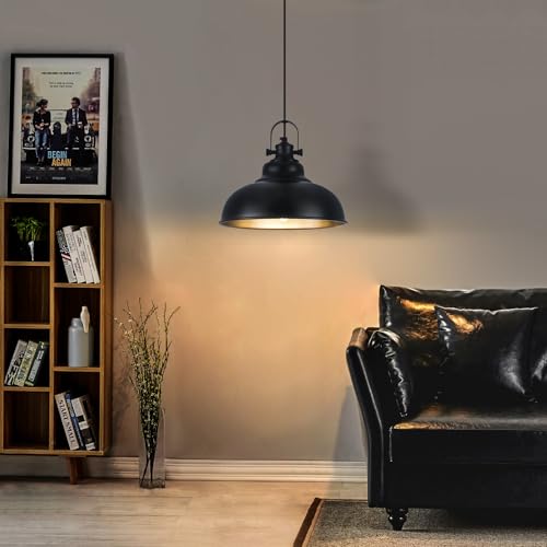 GUIHUALOVE Black Pendant Lights Kitchen Island