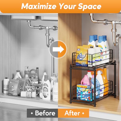 Almaybe Under Sink Organizers and Storage