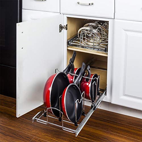 Hardware Resources Pots and Pan Orgainzer for 15