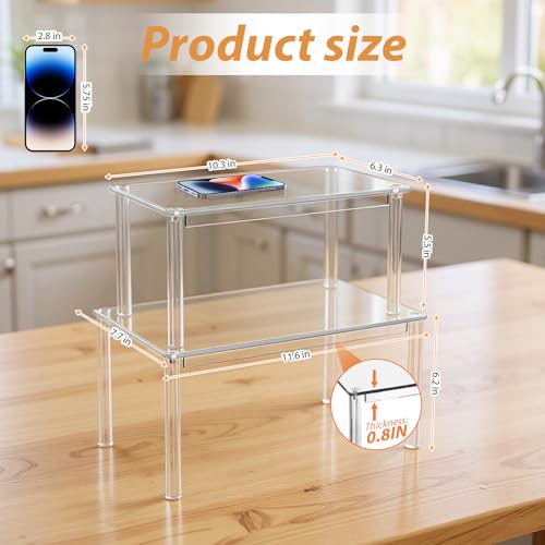 Acrylic Cabinet Organizer Shelf