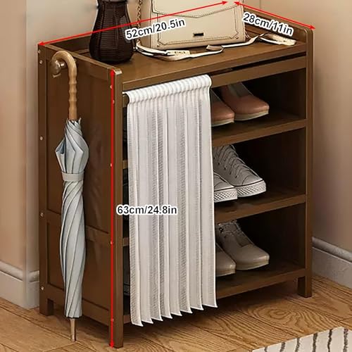 HOBIBA Shoe Cabinet for Entryway, Shoe Storage Cabinet, Entryway Shoe Storage, Shoe Cabinet with Doors Shoe Organizers(Color:A