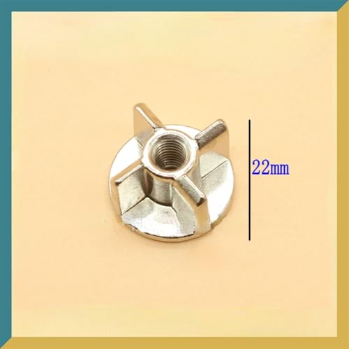 WWJYJKUK 2pcs Blender Drive Coupling nut Blender Metal Drive Wheel Gear Connector Spare Parts Blender
