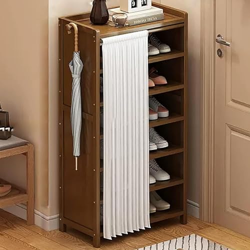 HOBIBA Shoe Cabinet for Entryway, Shoe Storage Cabinet, Entryway Shoe Storage, Shoe Cabinet with Doors Shoe Organizers(Color:D