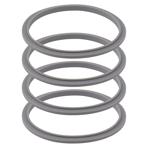 4pcs Blender Gaskets for NutriBullet Personal Blender 600W and NutriBullet Personal Blender 900W, Silicone Blender Replacement Parts O-Ring Seal Gasket Accessories
