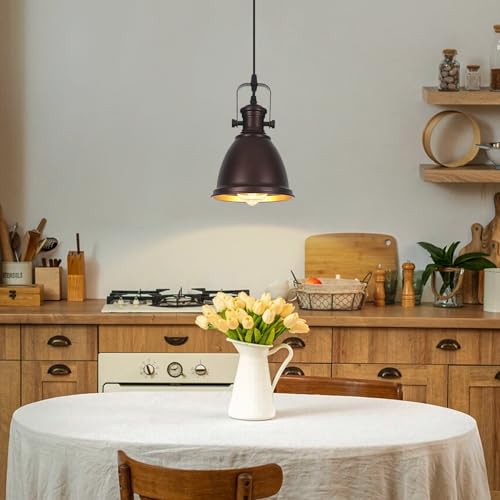 LWWHQ Farmhouse Pendant Lights Kitchen Island 2 Packs