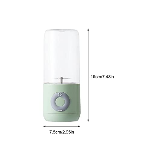 Portable Mixer Cup,Fruit Veggie Juicer,Portable Blender For Fresh Juice,Fresh Juice Blender,Blender Cup Electric,Personal Size Blender For Shakes,and Smoothies,USB Charging Blender With 6 Blades