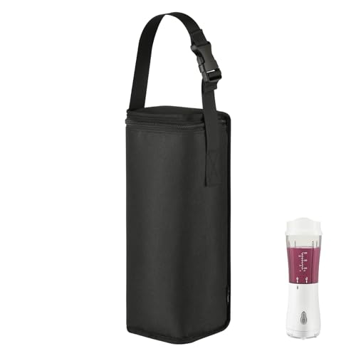 Beautyflier Portable Blender Storage Bag Compatible with Hamilton Beach Portable Blender, Carrying Case for Small Blender, Mini Blender Travel Storage Organize (Bag Only)