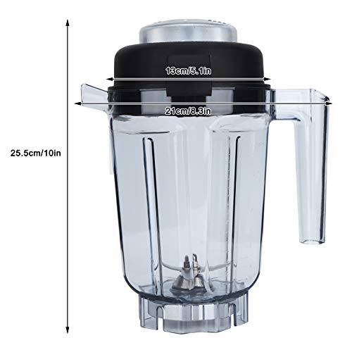 HAOHIZE Food Blender Container with Blade Lid Replacement Accessories 0.9L Blender Replacement Pitcher Fit for Container 32oz, C Series Blender, G Series Blender