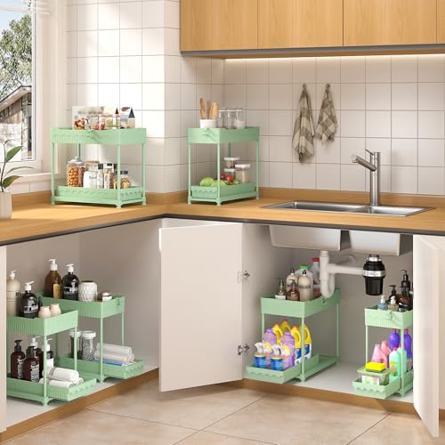 Sevenblue 3 Pack Under Sink Organizers