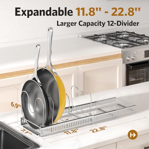 ORDORA Pots and Pans Organizer: Under Cabinet