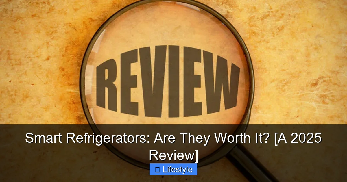 Featured image for Smart Refrigerators: Are They Worth It? [A 2025 Review]