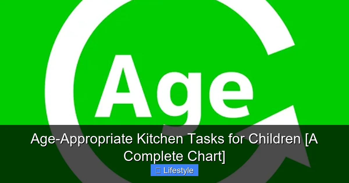 Featured image for Age-Appropriate Kitchen Tasks for Children [A Complete Chart]