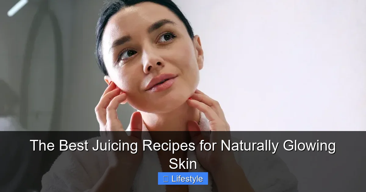Featured image for The Best Juicing Recipes for Naturally Glowing Skin