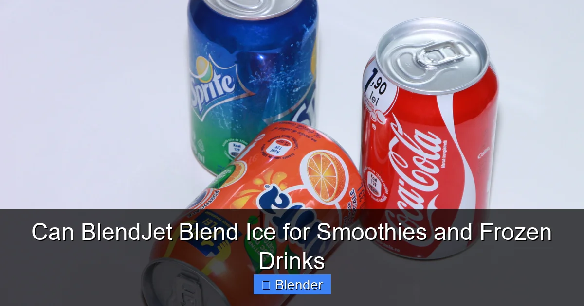 Featured image for Can BlendJet Blend Ice for Smoothies and Frozen Drinks
