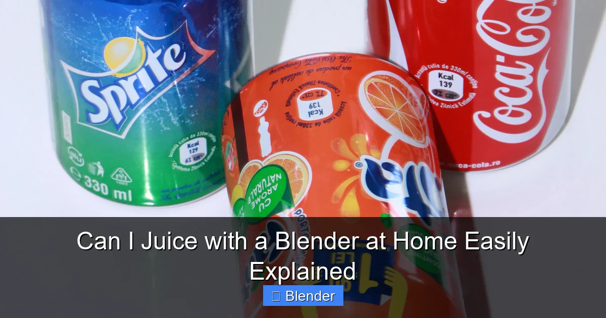 Featured image for Can I Juice with a Blender at Home Easily Explained