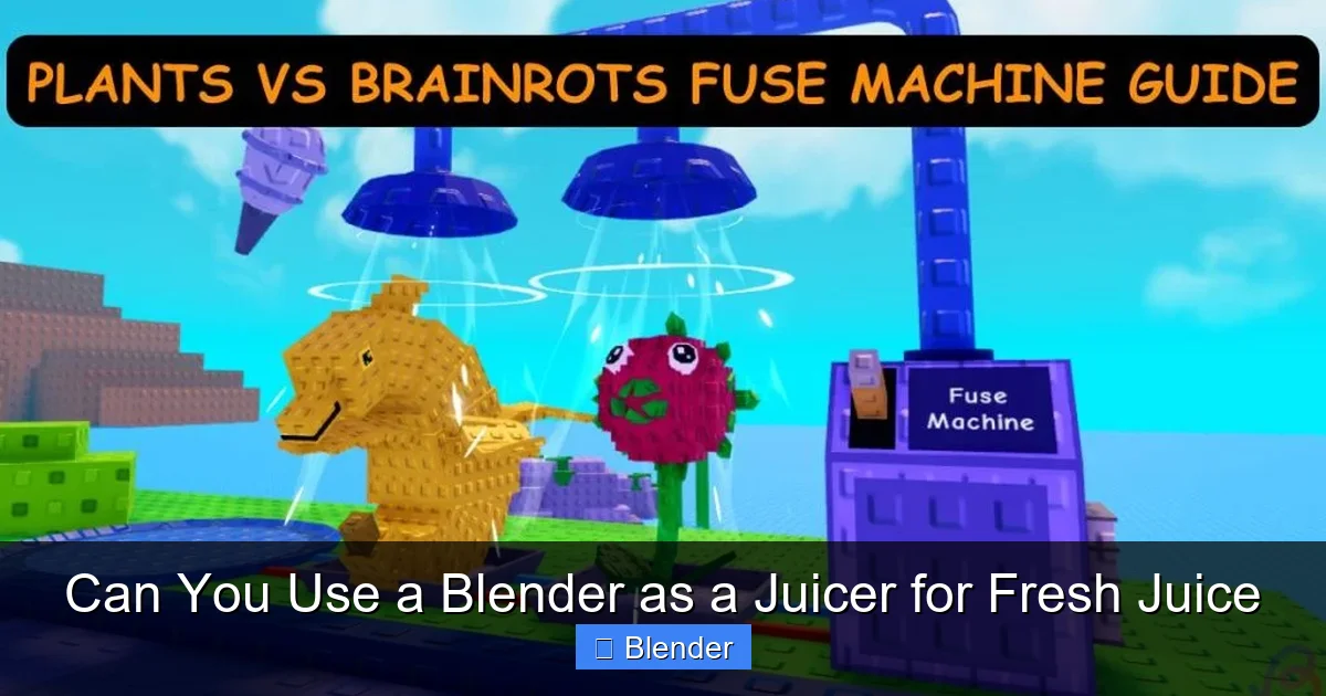 Featured image for Can You Use a Blender as a Juicer for Fresh Juice