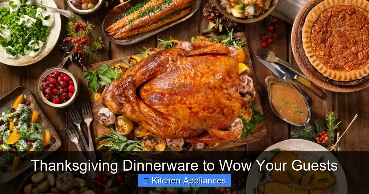 Thanksgiving Dinnerware to Wow Your Guests - content2 visual guide