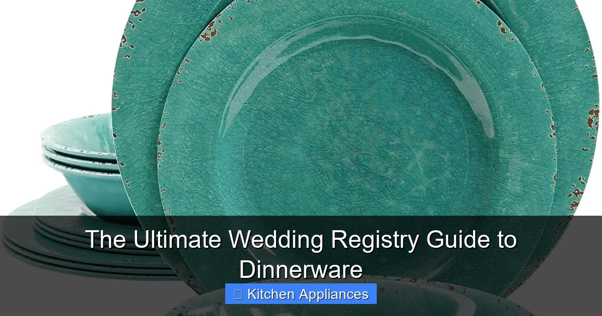 The Ultimate Wedding Registry Guide to Dinnerware - content1 visual guide