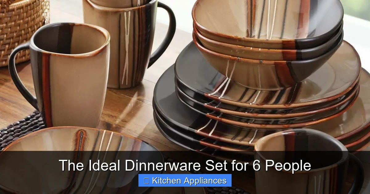 The Ideal Dinnerware Set for 6 People - content2 visual guide