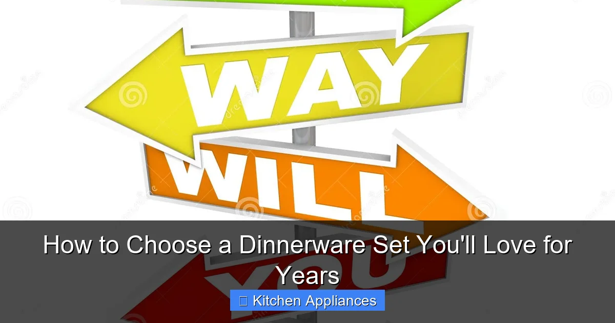 How to Choose a Dinnerware Set You'll Love for Years - content1 visual guide