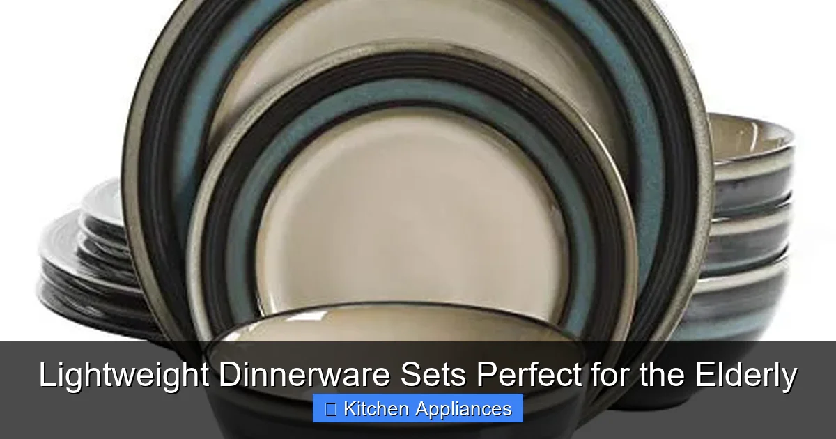 Lightweight Dinnerware Sets Perfect for the Elderly - content2 visual guide