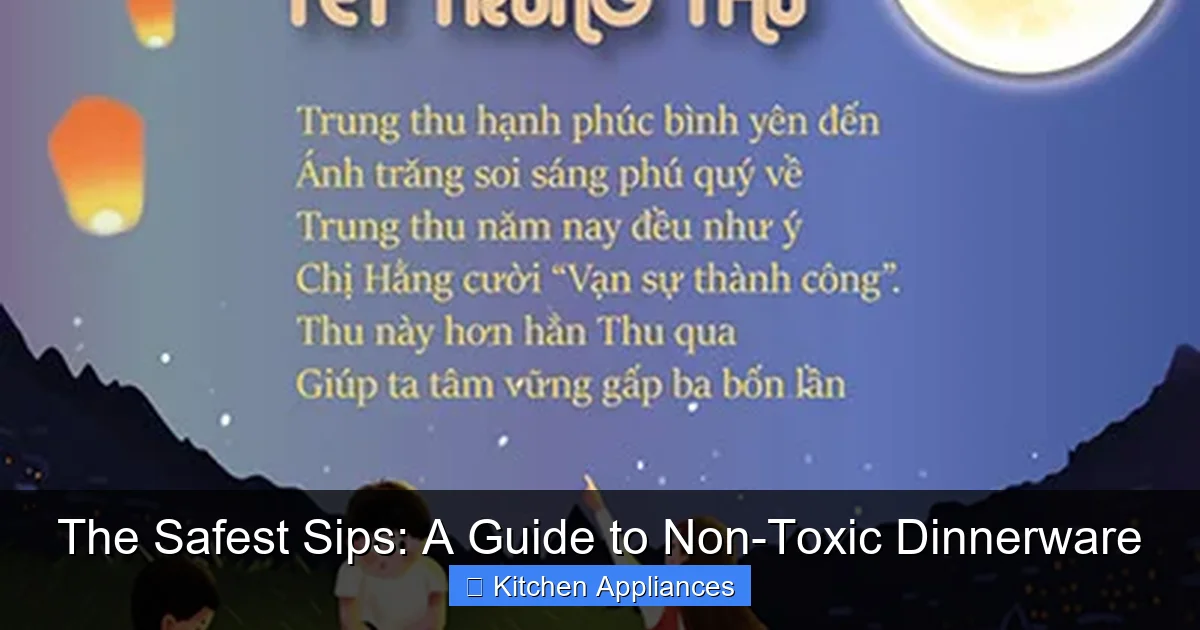 The Safest Sips: A Guide to Non-Toxic Dinnerware - content2 visual guide