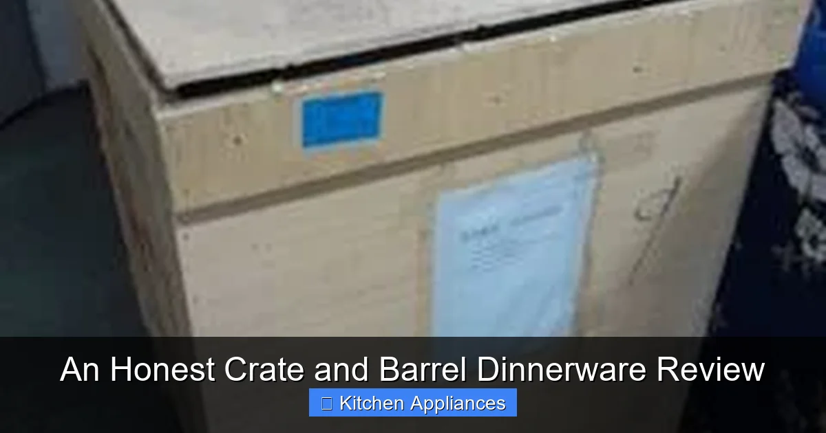 An Honest Crate and Barrel Dinnerware Review - content2 visual guide