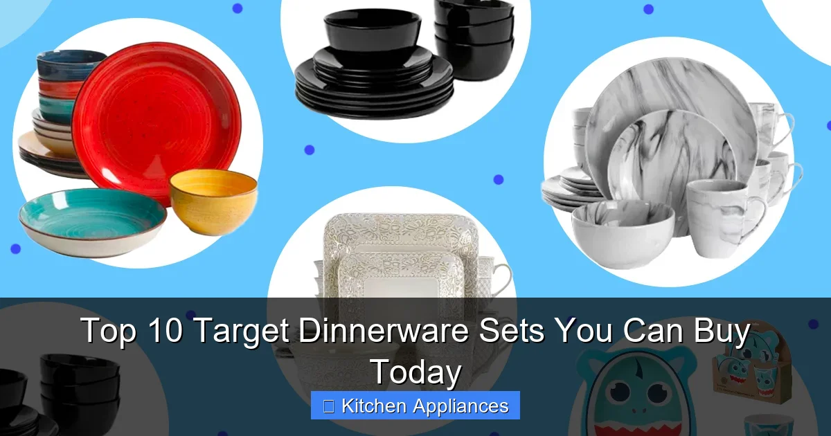 Top 10 Target Dinnerware Sets You Can Buy Today - content2 visual guide