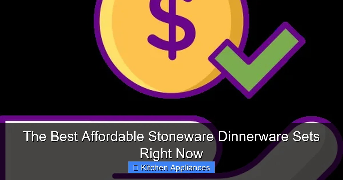 The Best Affordable Stoneware Dinnerware Sets Right Now - content2 visual guide