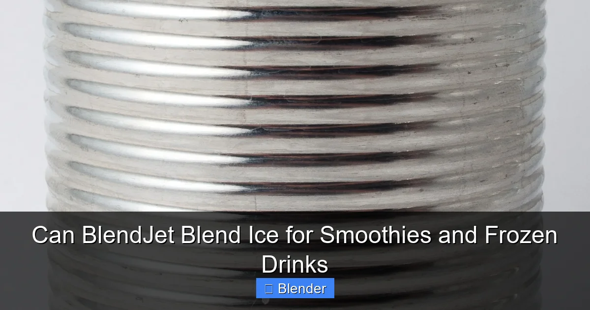 Can BlendJet Blend Ice for Smoothies and Frozen Drinks - content2 visual guide