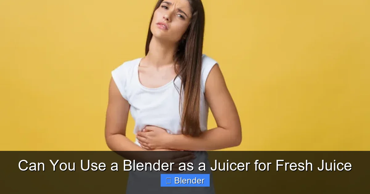 Can You Use a Blender as a Juicer for Fresh Juice - content2 visual guide
