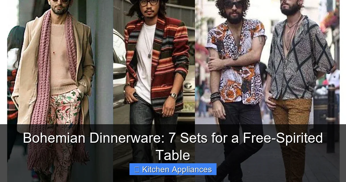Bohemian Dinnerware: 7 Sets for a Free-Spirited Table - content1 visual guide