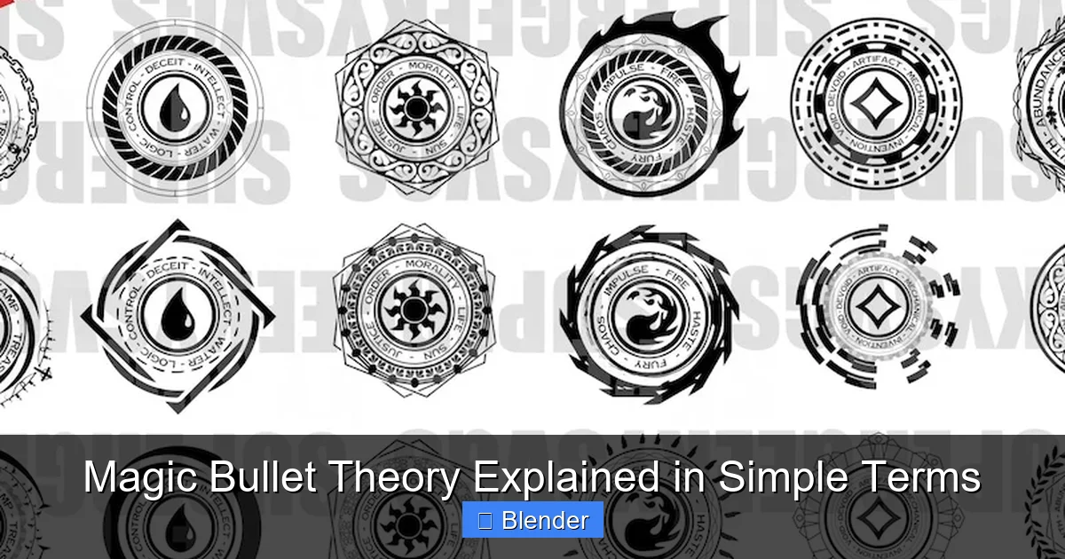 Magic Bullet Theory Explained in Simple Terms - content1 visual guide