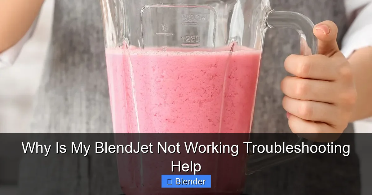 Why Is My BlendJet Not Working Troubleshooting Help - content2 visual guide